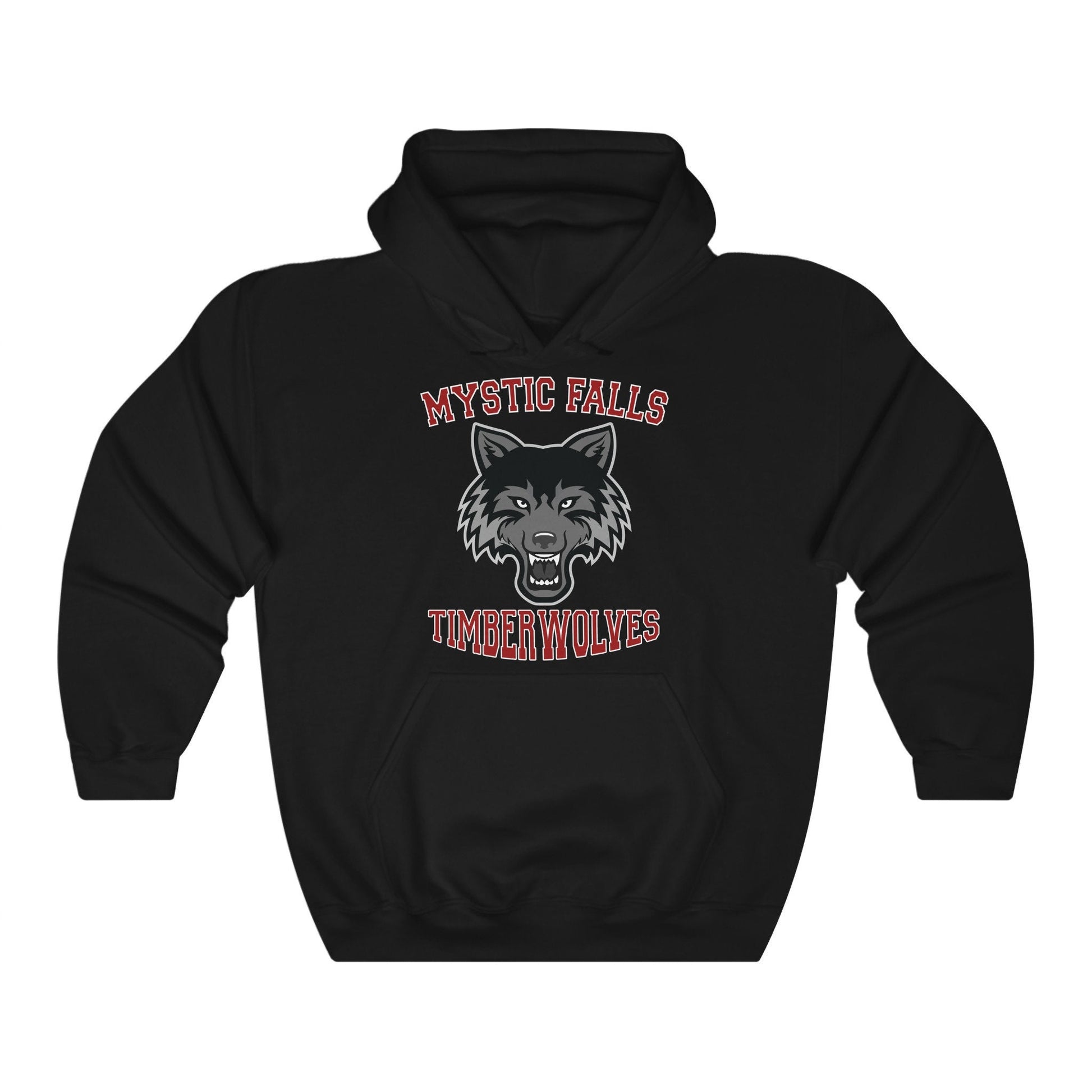 Mystic Falls Timberwolves Lockwood 1 Hoodie Vampire Diaries Inspired Design Mystic Falls High School Virginia, Lockwood 1