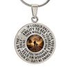 Father To Son Necklace, Son If I Could Only Give you One Thing In Life - Father To Son Necklace