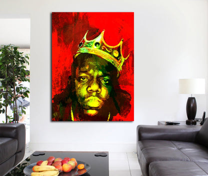 Biggie Smalls Luke Cage Inspired Wall Art Canvas, The Notorious B.I.G. Decor