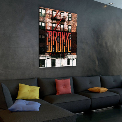 Bronx Canvas Wall Art,Urban Decor, New York Wall Art