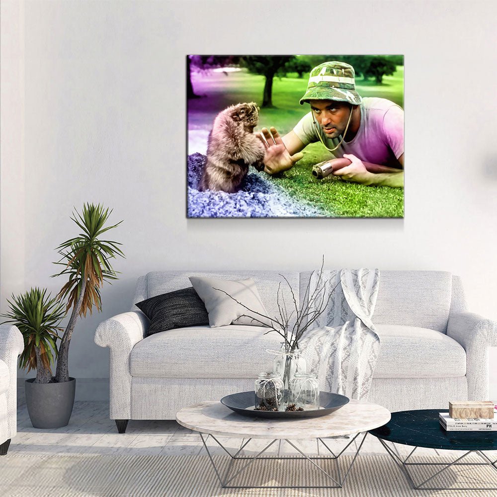 Caddyshack Classic Canvas Wall Art, Abstract Caddyshack