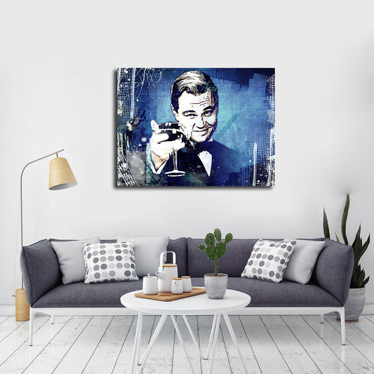 Cheers The Great Gatsby Canvas Wall Art Motivational Wall Decor