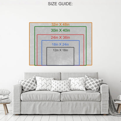 Colored Rain Canvas Wall Art, Banksy Style Print, Banksy Art Canvas Wall Art, Graffiti Art, Abstract Art