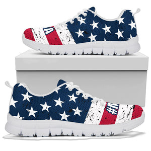 #MAGA Trump Men's Sneakers, Make America Great Again, Trump Shoes