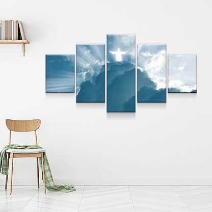 Jesus Is Coming 5-Piece Wall Art Canvas