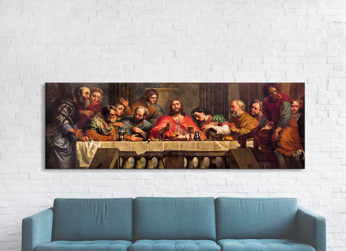 Last Supper Canvas Wall Art, Leonardo da Vinci, Da Vinci, The Last Supper Canvas