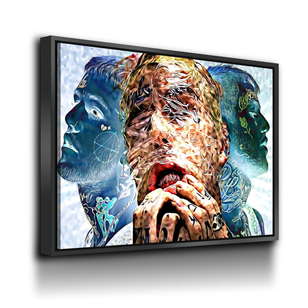 Lil Peep Sides Canvas Wall Art