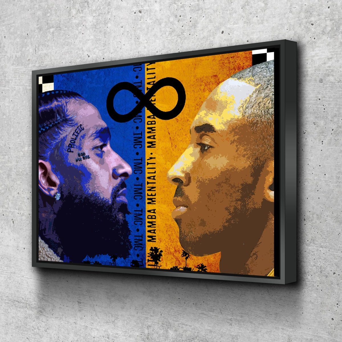 Nipsey Hussle, Kobe Bryant, LA Kings Canvas Wall Art