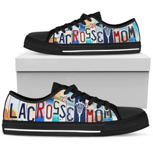 Proud Lacrosse Mom Low Top Shoes - Men's Sizes - Love Family & Home