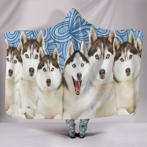 Huskies Hooded Blanket - Love Family & Home