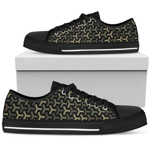 Chain Camo Low Tops - Love Family & Home