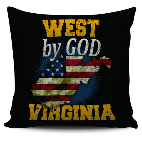 Image of West Virginia 18" Pillow Covers - Love Family & Home