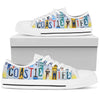 Coastie Wife Low Top Shoes - Love Family & Home