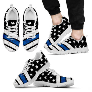 Thin Blue Line Sneakers Respect And Honor - EXP - Love Family & Home