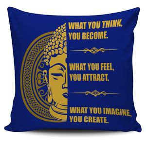 Buddha Mind Body 18" Pillow Cover - Love Family & Home