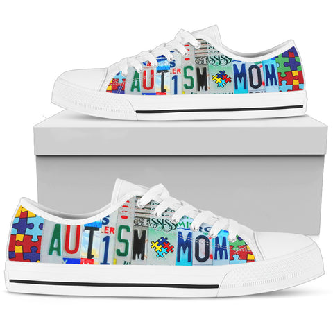 Autism Mom Low Puzzle Piece Top Shoes - Love Family & Home