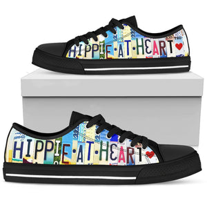 Hippie At Heart Low Top Shoes - Love Family & Home