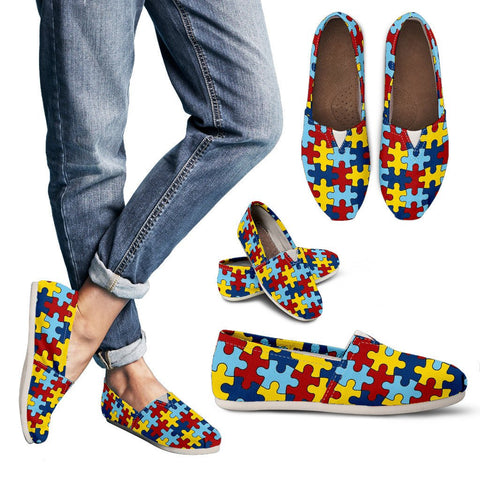 Image of Ladies Casual Shoes Autism Awareness EXP - Love Family & Home