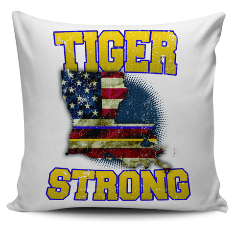 Image of Tiger Strong 18" Pillow Cover - Love Family & Home