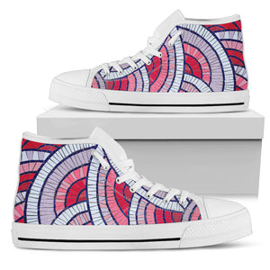 Marvellous Mosaic High Tops - Love Family & Home