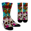 Sugar Skull Crew Socks - Love Family & Home