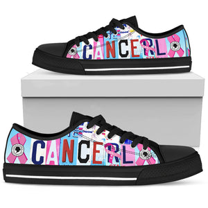 Cancel Cancer Low Top Shoes - Love Family & Home