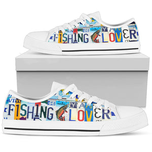 Fishing Lover Low Top - Love Family & Home