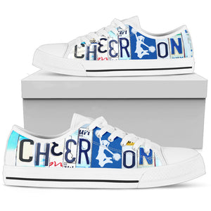 Cheer On Low Top Shoes - Love Family & Home