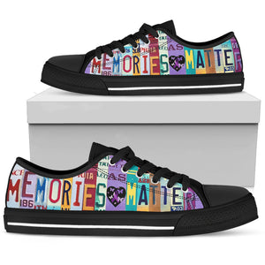 Memories Matter Low Top Shoes - Love Family & Home