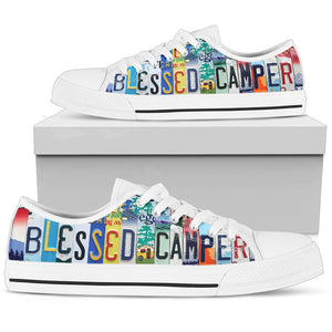 Blessed Camper Low Top - Love Family & Home