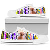 Women's Low Top Canvas Shoes For Vizsla Dog Lovers