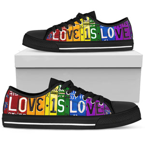 Love Is Love Low Top Shoes - Love Family & Home