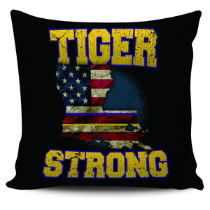 Tiger Strong 18" Pillow Cover - Love Family & Home