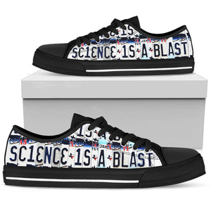 Science Is A Blast Women's Low Top Shoes - Love Family & Home