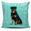 Rottweiler 18" Pillow Cover - Love Family & Home