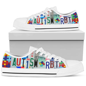 Autism RBT Low Top Shoes - Love Family & Home