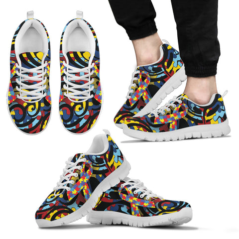 Image of Autism Awareness Ribbon Running Shoes EXP - Love Family & Home