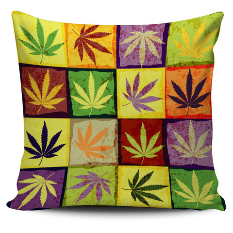 Image of Weed Print 18" Pillow Covers - Love Family & Home