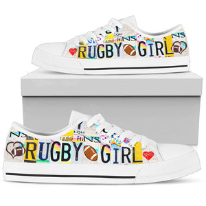 Rugby Girl Low Top - Love Family & Home