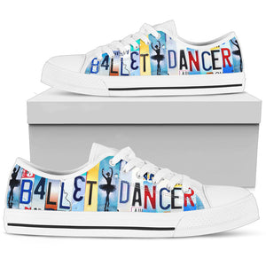 Ballet Dancer  Low Top Shoes - Love Family & Home