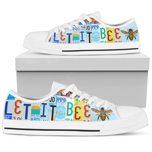Let It Bee Women's Low Top Shoes - Love Family & Home