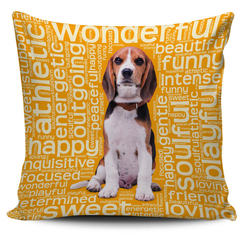 Blue Beagle Dog 18" Pillow Covers - Love Family & Home