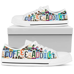 Coffee Addict Low Top - Love Family & Home