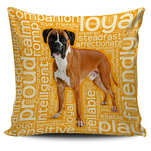 Image of Boxer Dog 18" Pillow Covers - Love Family & Home