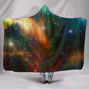 Stunning Galaxy Hooded Blanket - Love Family & Home