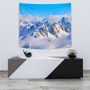 Image of TAPESTRY MOUNTAINS BLUE SKY - Love Family & Home