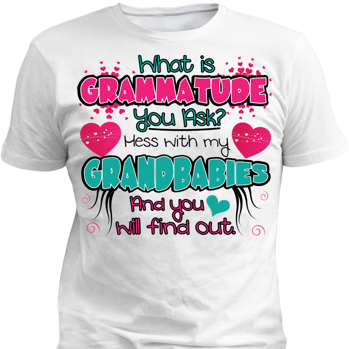 Grammatude T-Shirt & Apparel Standard Fit T White