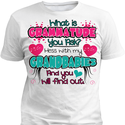 Grammatude T-Shirt & Apparel Standard Fit T White