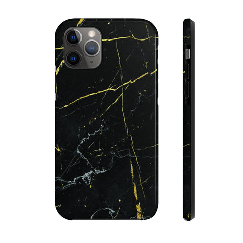 Image of Black Marble iPhone Case, Mate Tough Phone Cases,  iPhone 11 case, iPhone 11 Pro Max case - Love Family & Home