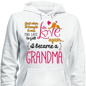 Grandma Fall In Love Again T-Shirt - Love Family & Home